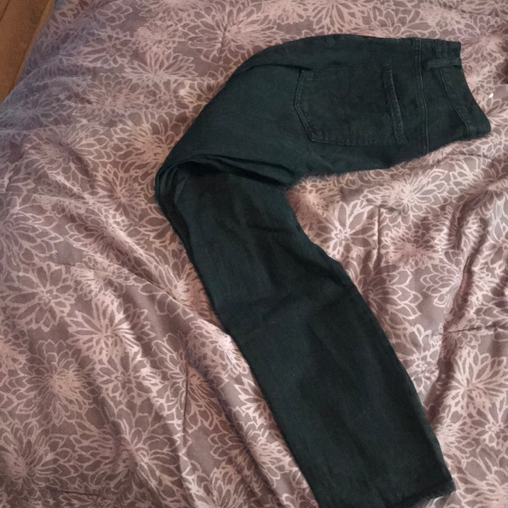 Black vintage style pants